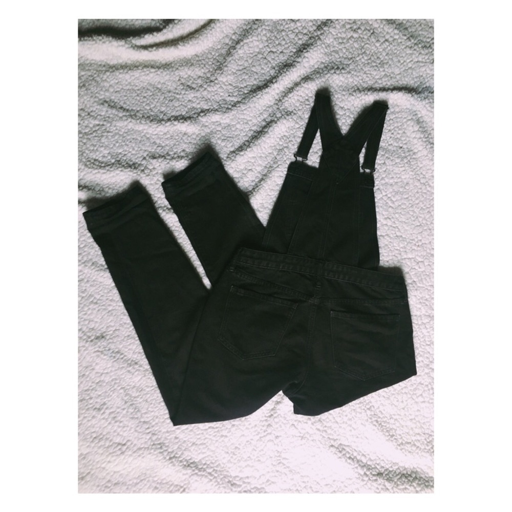 🌿 Old Navy Black Denim Overalls